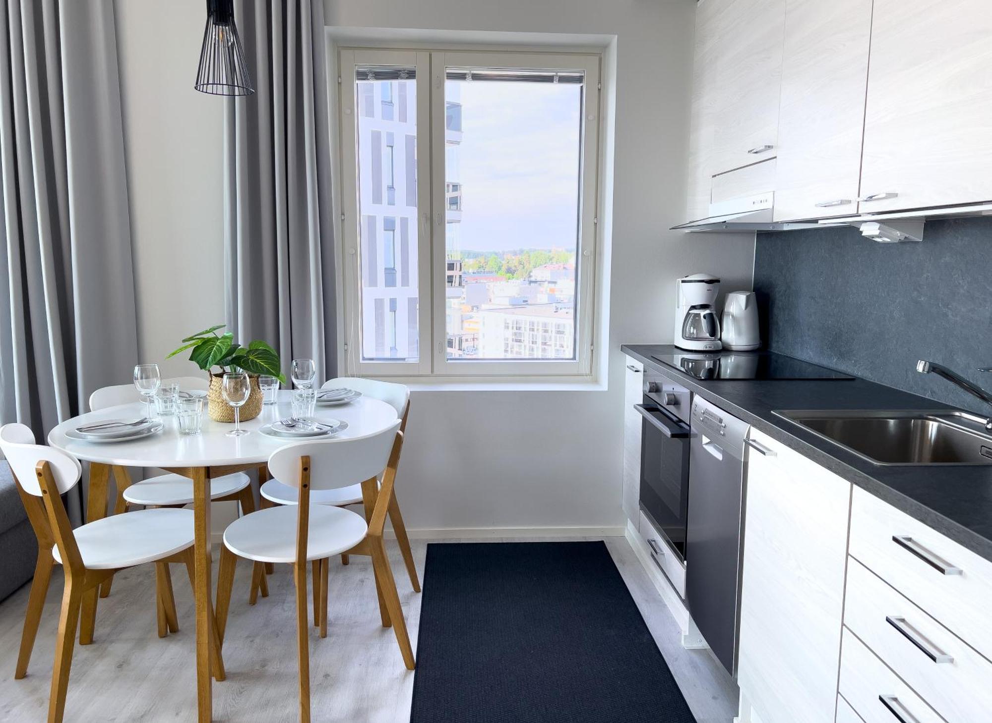 Aseman Portti - Stunning 1br 13th Floor Apartment *